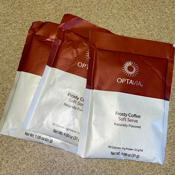 Optavia Other 3 Optavia Packets Frosty Coffee Soft Serve Poshmark